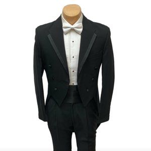 Oscar de la Renta Tailcoat Tuxedo Jacket 42L